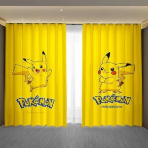 Pokemon Yellow curtains