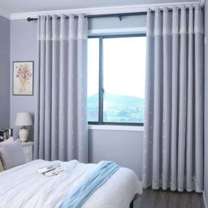 Grey Stylish Curtains