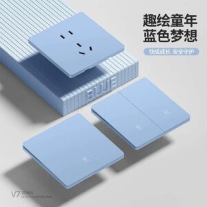 Colorful Button & Socket